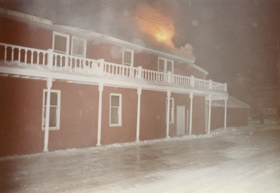Fire at the Downtown Hotel, February 1980 – Dawson City Museum