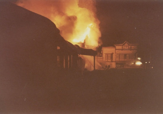 Fire at the Downtown Hotel, February 1980 – Dawson City Museum
