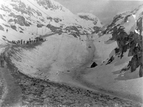 The Chilkoot Pass, c1898.