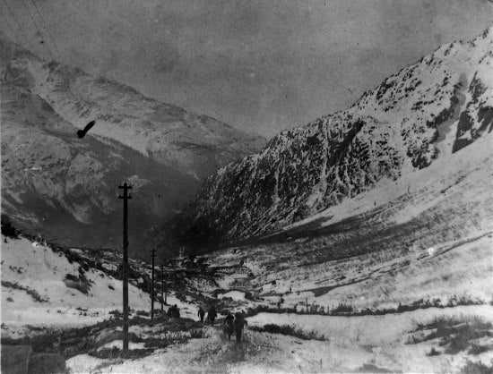 The Chilkoot Pass, c1898.