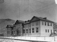 Territorial Administration Building, Dawson City, c1902.