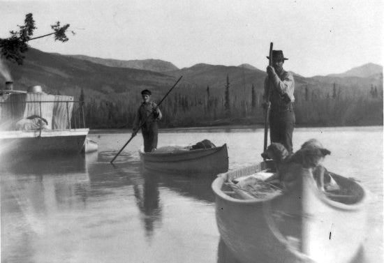 On the River, c1902.