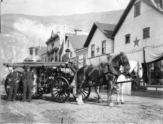 New Fire Engine, 1898.