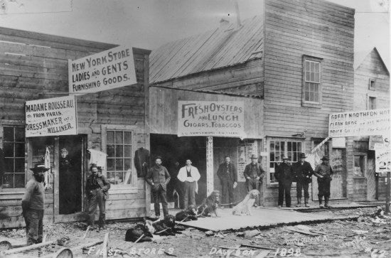 First Stores, Dawson, 1898.