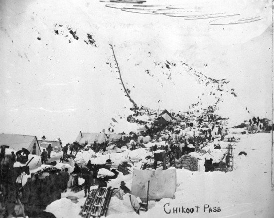 Chilkoot Pass, c1898