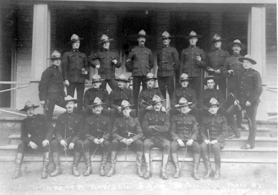Royal North West Mounted Police, Dawson, August 1914