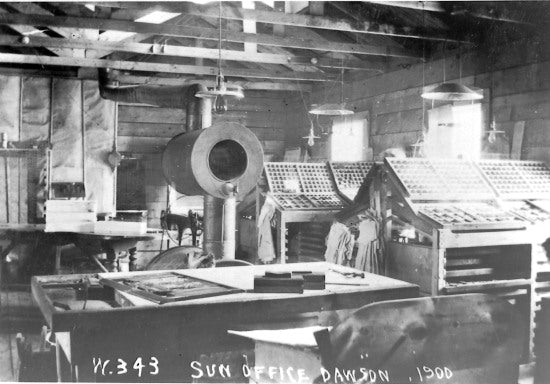 Sun Office Dawson, 1900