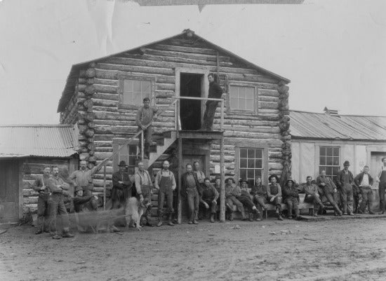 With Yukon Gold Co. Gold Run Creek, July 22, 1914