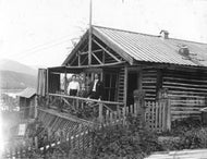 Home of Mr. & Mrs. R. McDonald Duke Street Dawson 1906.