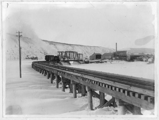 Klondike Mines Railway Bridge, c1905