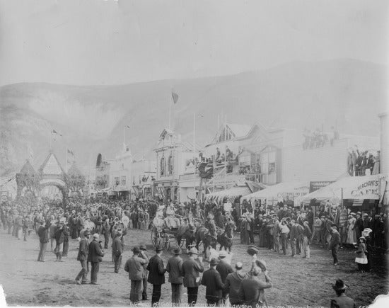 Arrival of Governor General in Dawson, August 14, 1900