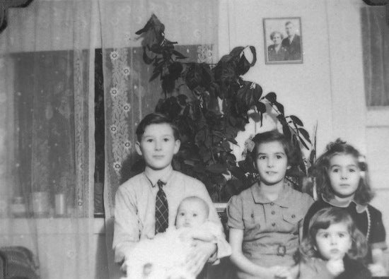 Fry family children, 1946