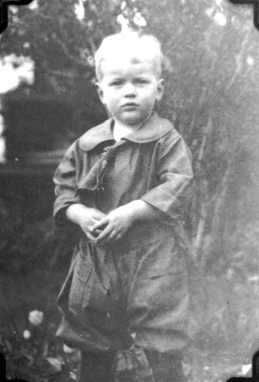 Jimmy Telford. April, 1927. Son of Inspector Telford Think he was born at St. Mary's.
