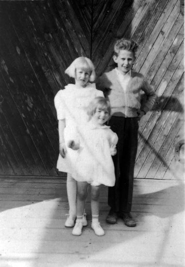 Bernice and Frank Burkhard 1927 Dot Webb - June 5, 1935.
