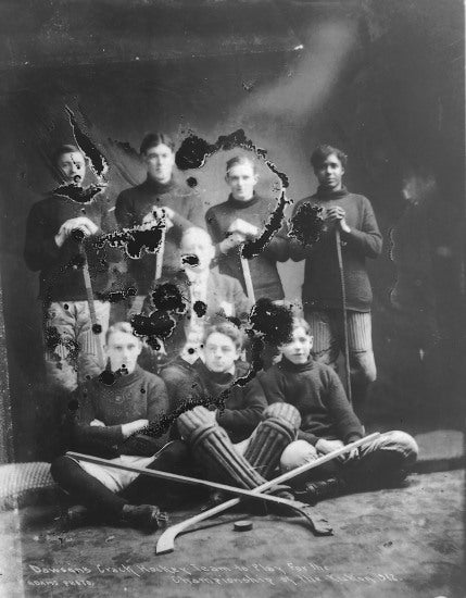 Dawson's Crack Hockey Team to Play for the Championship of the Yukon 1912