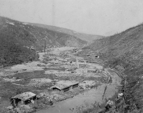 Discovery Claim, Bonanza Creek, c1898.