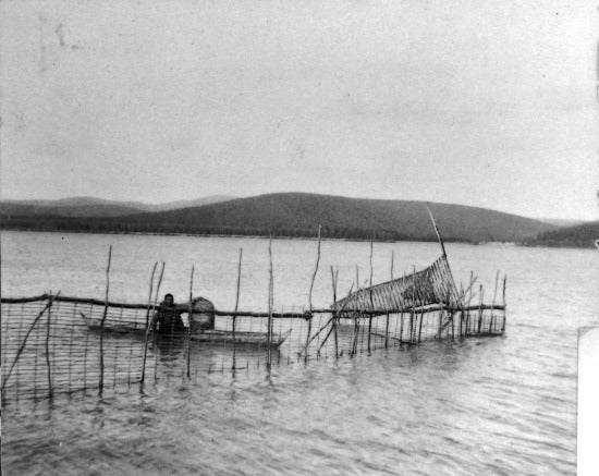 First Nations Fish Trap, 1898.
