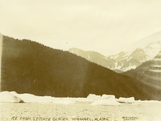 Ice from Leconte Glacier, Wrangel, Alaska, n.d.