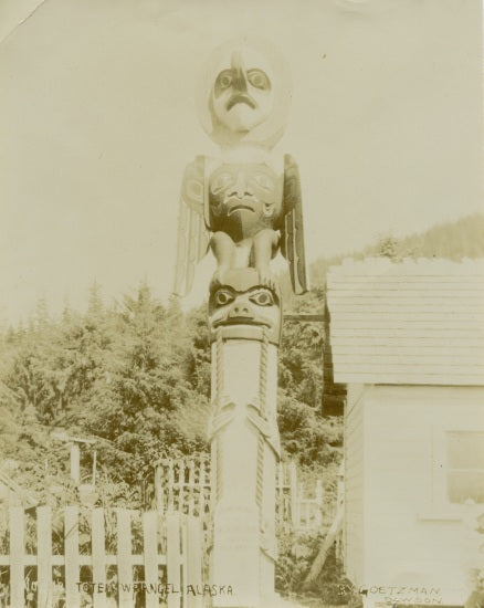 Totem Pole, Wrangell, Alaska, c1902.