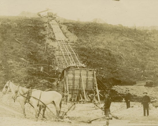 Mining Operation, c1903.
