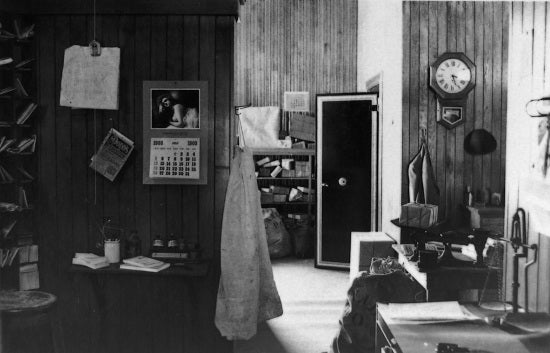 Interior of Dawson Post Office, 1975