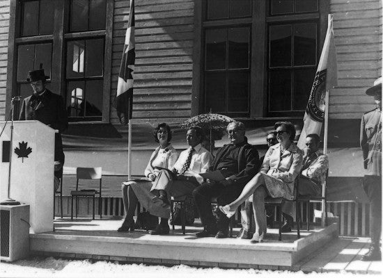 Dawson City Post Office Ceremony, 1975