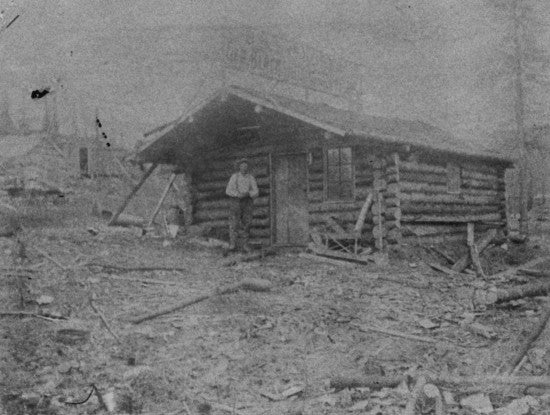 Log Cabin, c1898