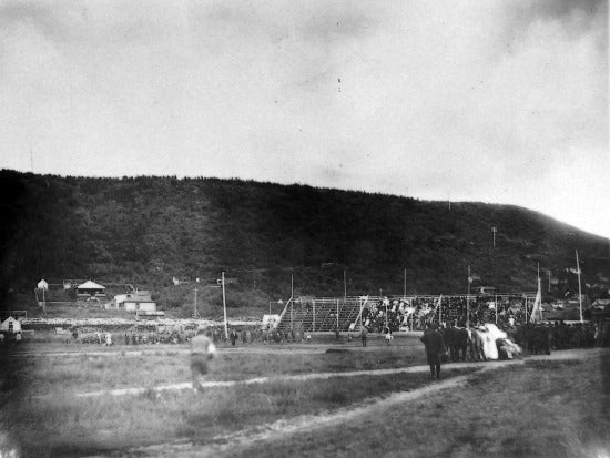 Baseball Game in Minto Park, c1910