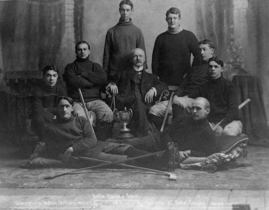 Colts Hockey Team, Champions Yukon Territory 1906-07, 1907.