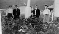 Posing in a Garden, c1910