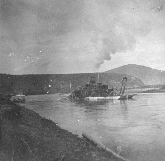 Dredge on the Klondike River, c1905