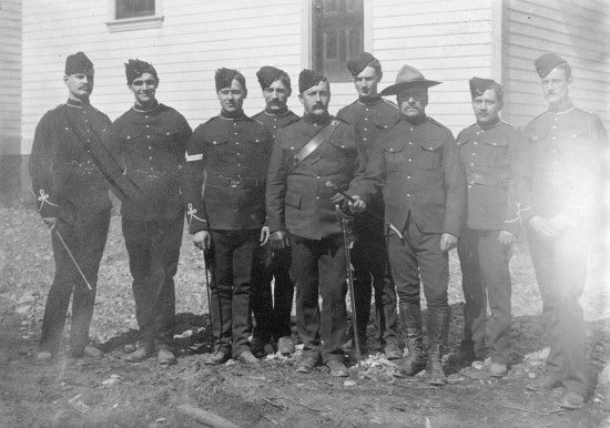 Members of the Yukon Field Force, c1910