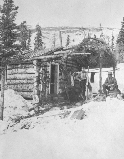 Log Cabin, c1905
