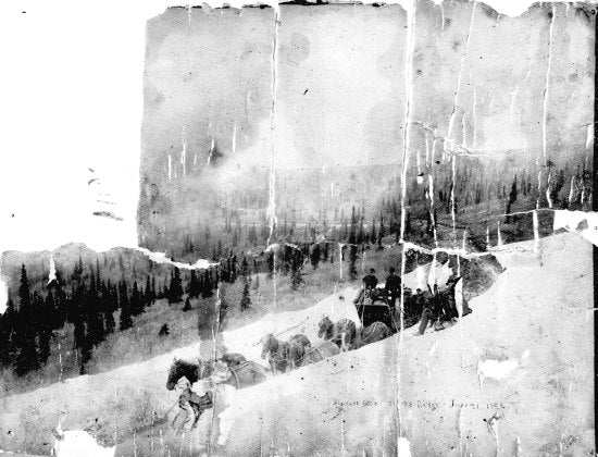 Glacier Scene on the Ridge, June 21, 1902