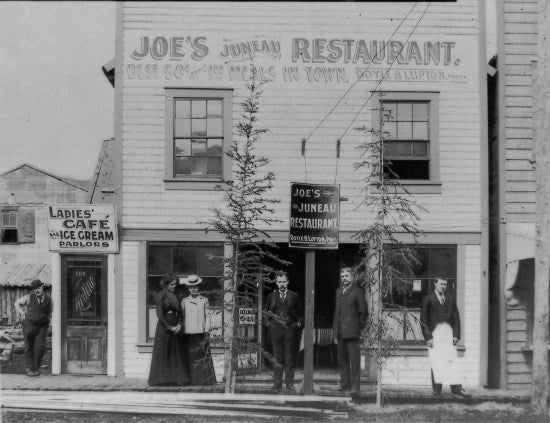 Joe's Juneau Restaurant, 1901