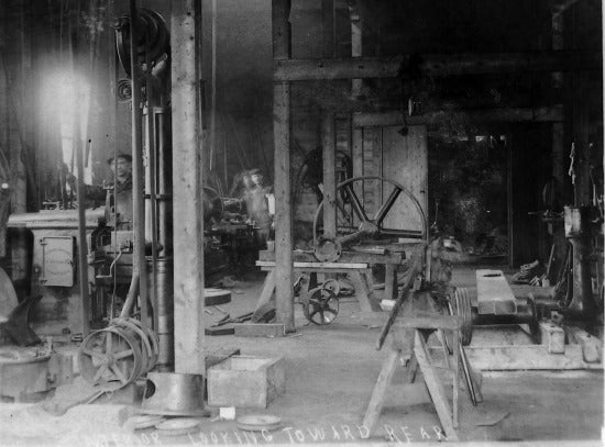 Interior, McDonald Iron Works, 1901