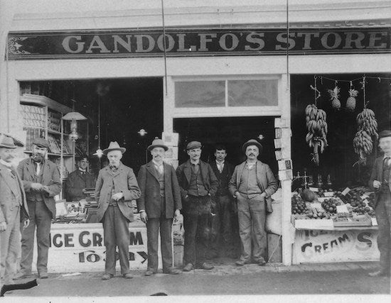 Gandolfo's Store, c1901