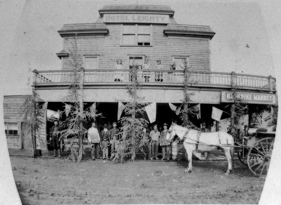Hotel Leighty, 1901
