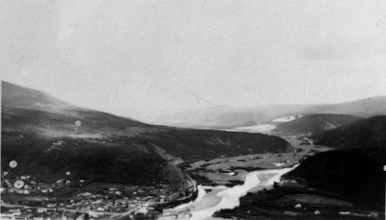 Dawson  and Klondike City, 1934