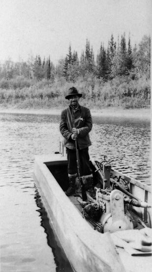 Man in Boat, 1934