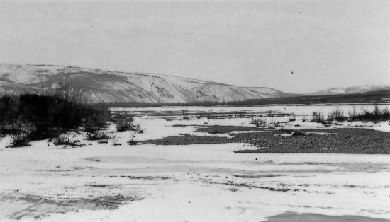 Yukon River from the Mouth of the Klondike River, 1934