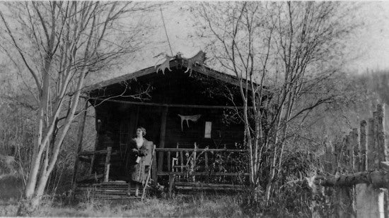 Robert Service Cabin, 1934