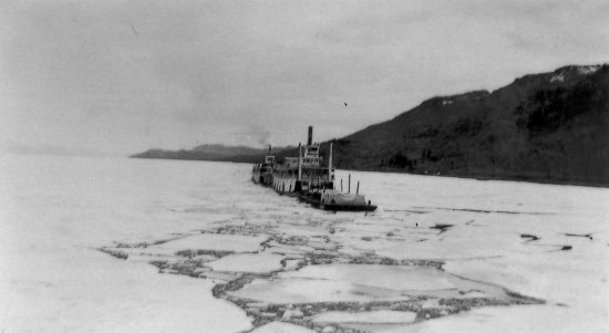 Ice Breaking Barge. 1934