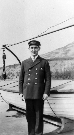 Captain of the Sternwheeler Keno, 1934