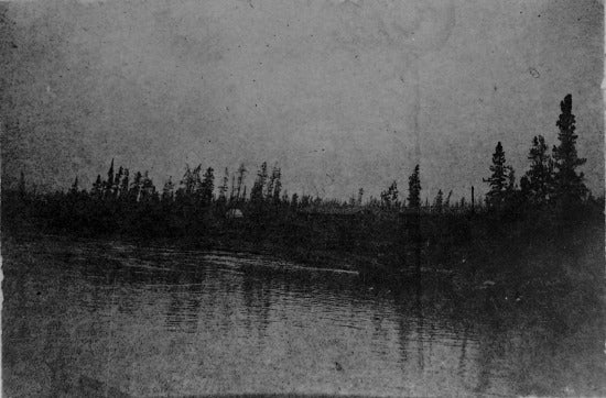 Landing place before starting to go through Miles Canyon, May 31, 1898