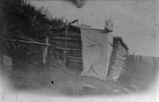 Courtney's Home in Dawson City, September 15, 1899.