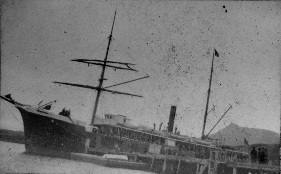 Sternwheeler Bertha at Unalaska,  Alaska, October 20, 1899.