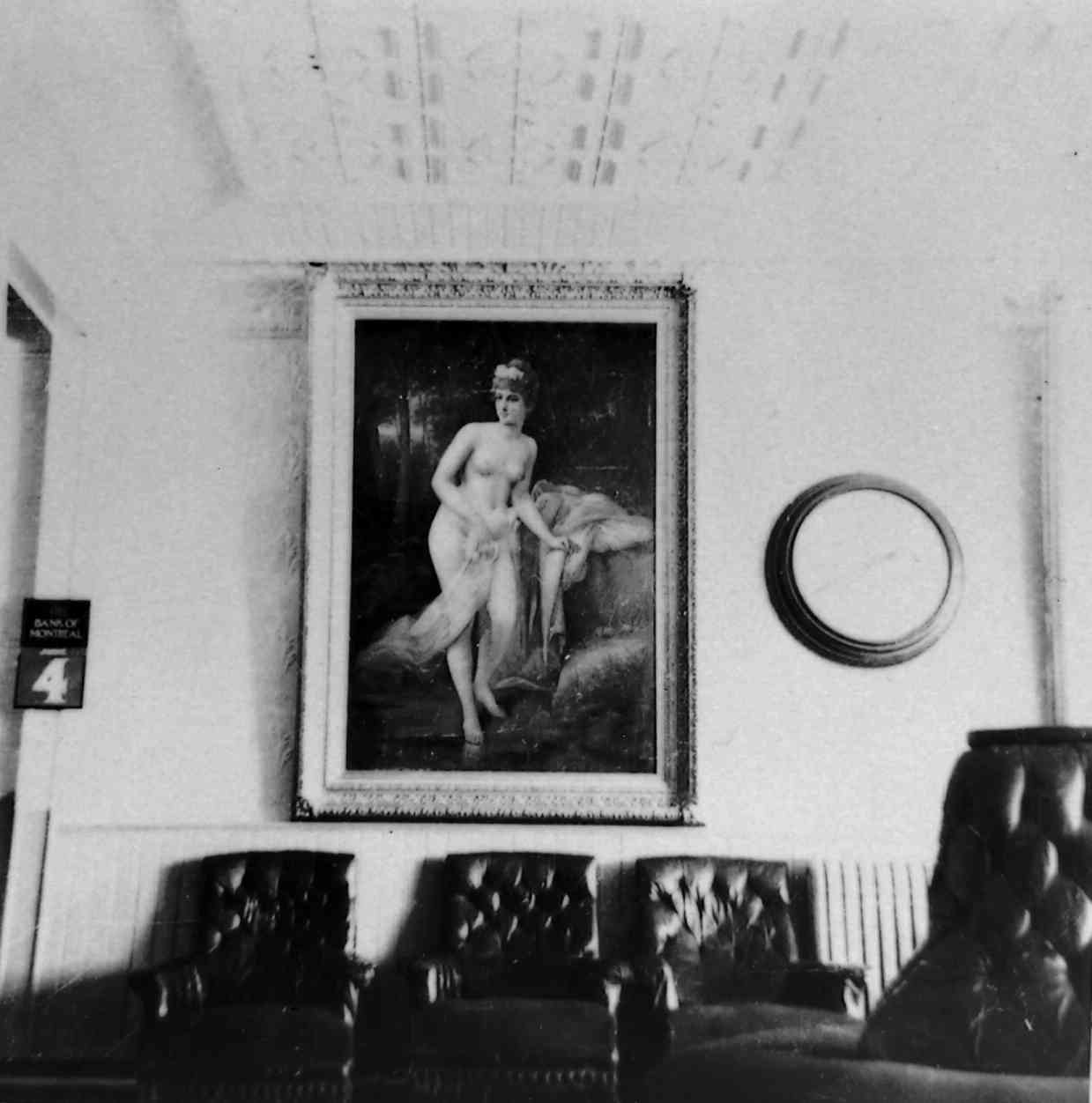 Lobby of the Alexandra Hotel, c1946