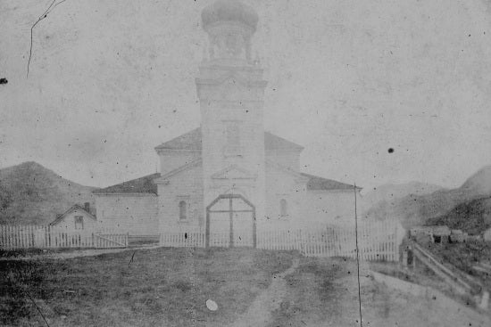 Church at Unalaska, 1898.