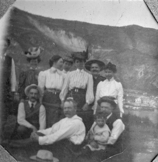 Group Portrait in West Dawson, c1902